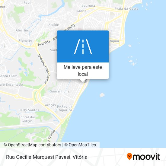 Rua Cecília Marquesi Pavesi mapa