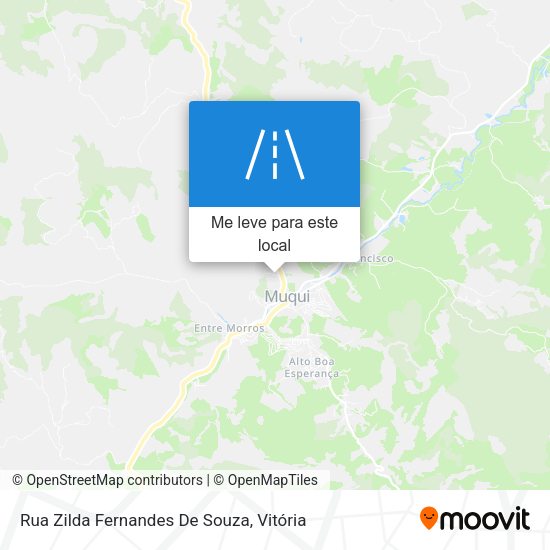 Rua Zilda Fernandes De Souza mapa