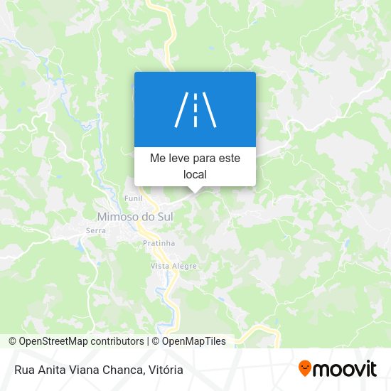 Rua Anita Viana Chanca mapa