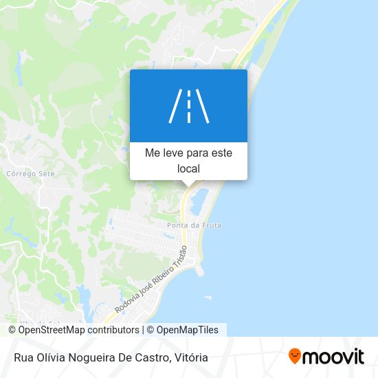 Rua Olívia Nogueira De Castro mapa
