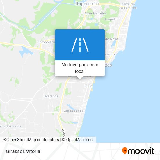 Girassol mapa