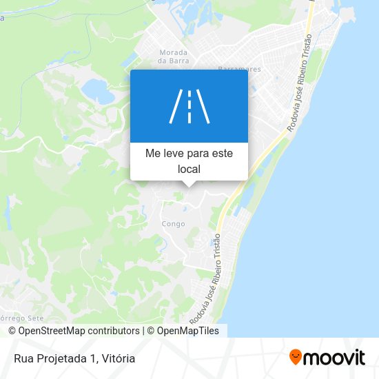 Rua Projetada 1 mapa