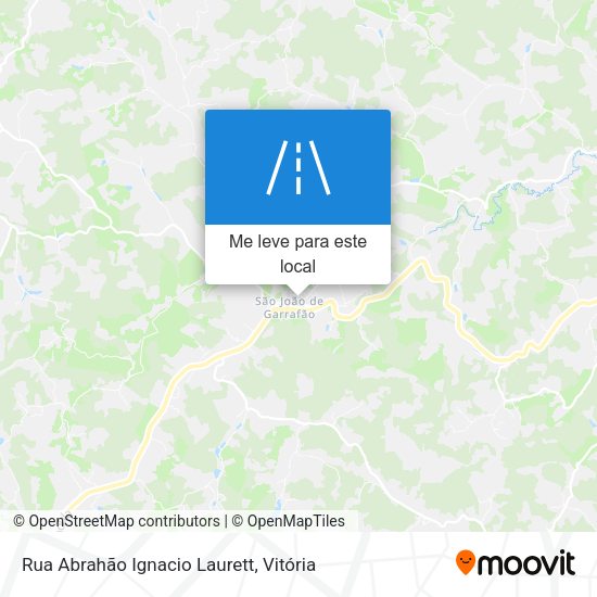 Rua Abrahão Ignacio Laurett mapa
