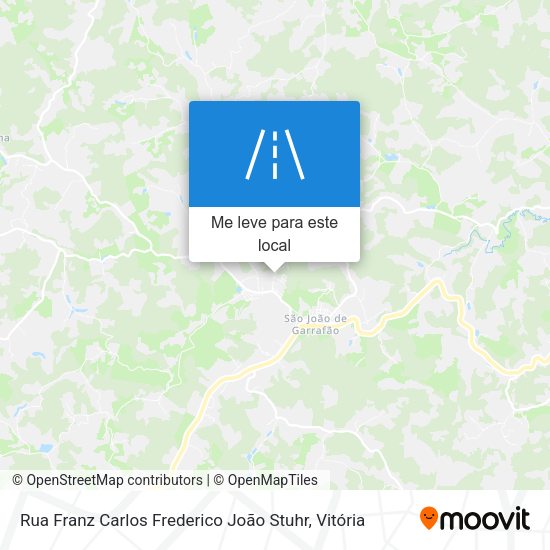 Rua Franz Carlos Frederico João Stuhr mapa