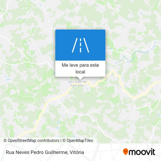 Rua Neves Pedro Guilherme mapa