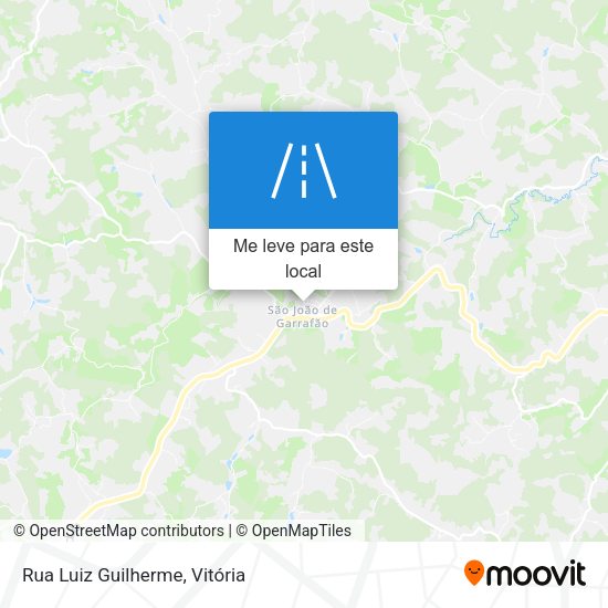 Rua Luiz Guilherme mapa