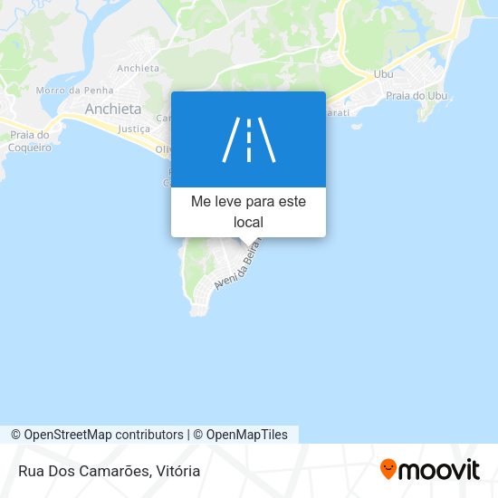 Rua Dos Camarões mapa