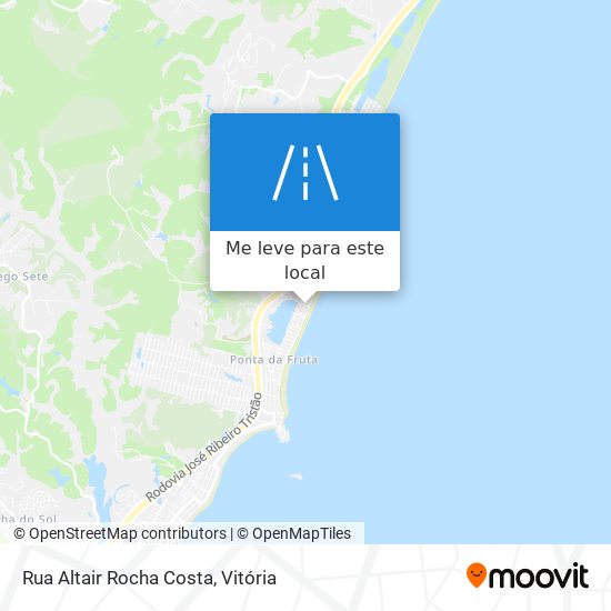 Rua Altair Rocha Costa mapa