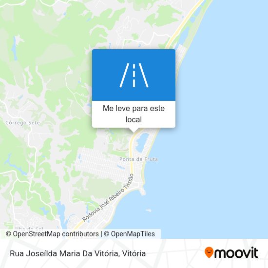 Rua Joseílda Maria Da Vitória mapa