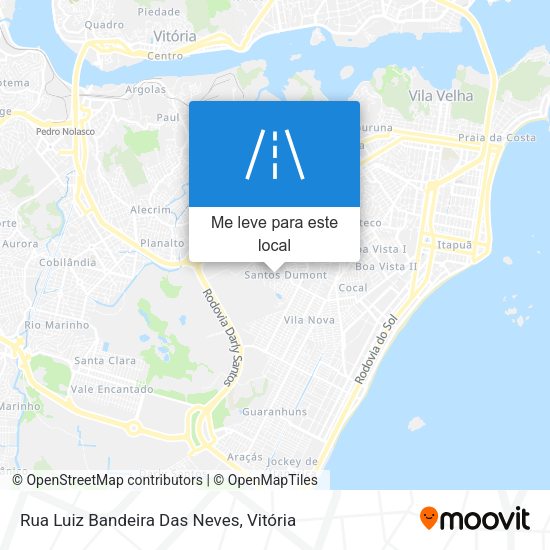 Rua Luiz Bandeira Das Neves mapa