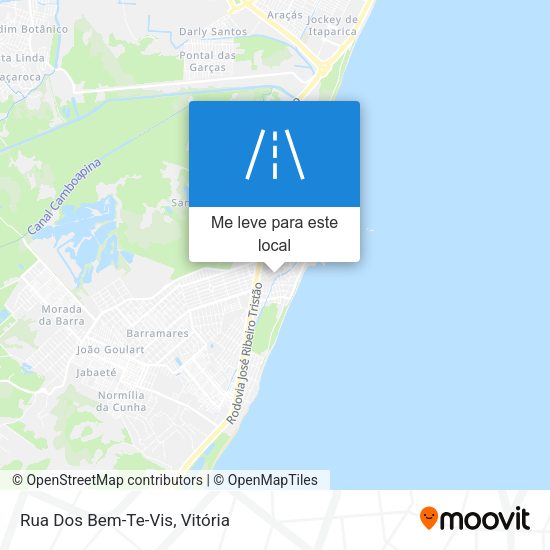 Rua Dos Bem-Te-Vis mapa