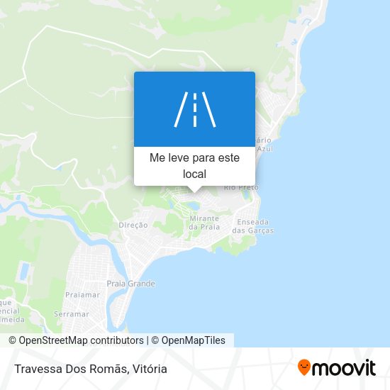 Travessa Dos Romãs mapa