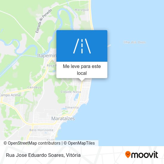 Rua Jose Eduardo Soares mapa