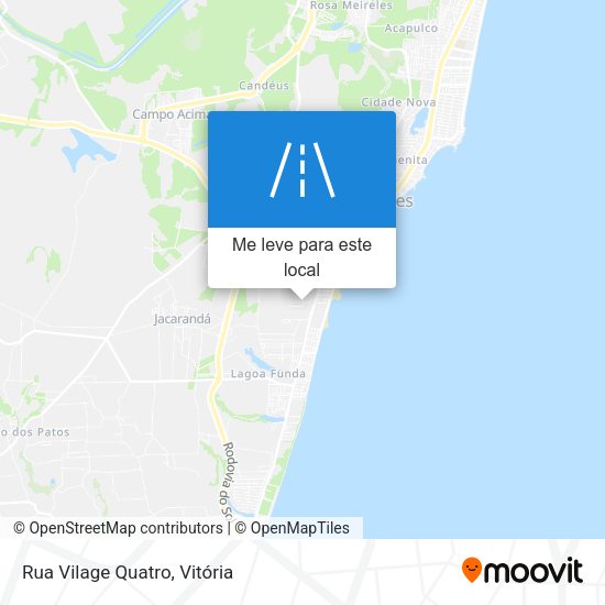 Rua Vilage Quatro mapa