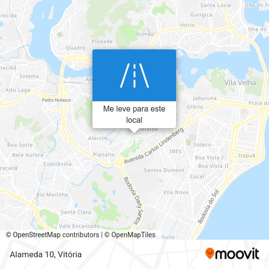 Alameda 10 mapa