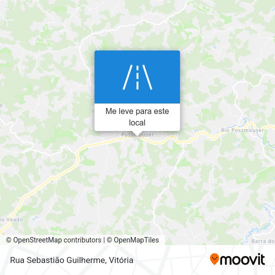 Rua Sebastião Guilherme mapa