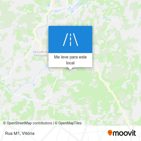 Rua M1 mapa