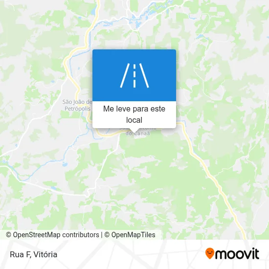 Rua F mapa