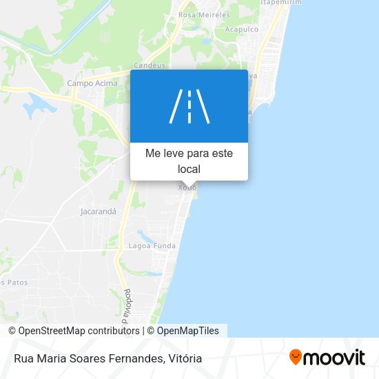 Rua Maria Soares Fernandes mapa