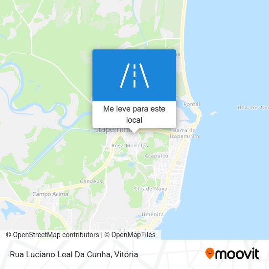 Rua Luciano Leal Da Cunha mapa
