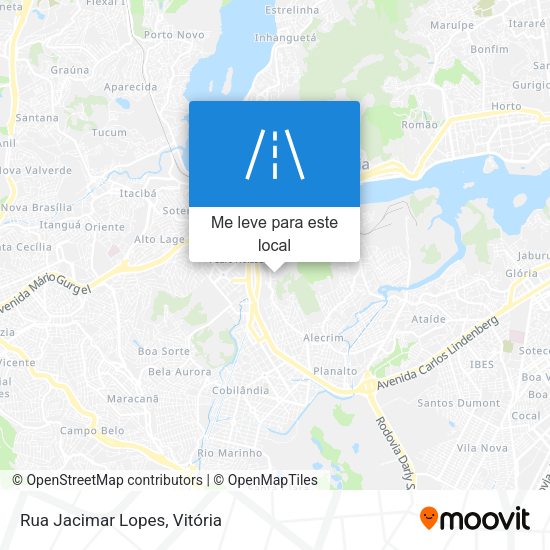 Rua Jacimar Lopes mapa