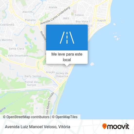 Avenida Luiz Manoel Veloso mapa
