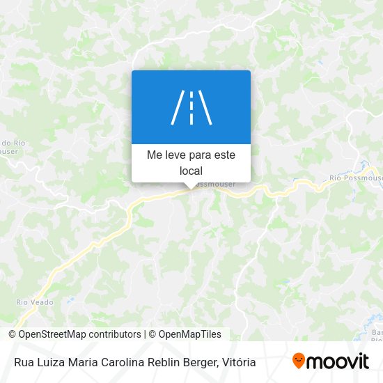 Rua Luiza Maria Carolina Reblin Berger mapa