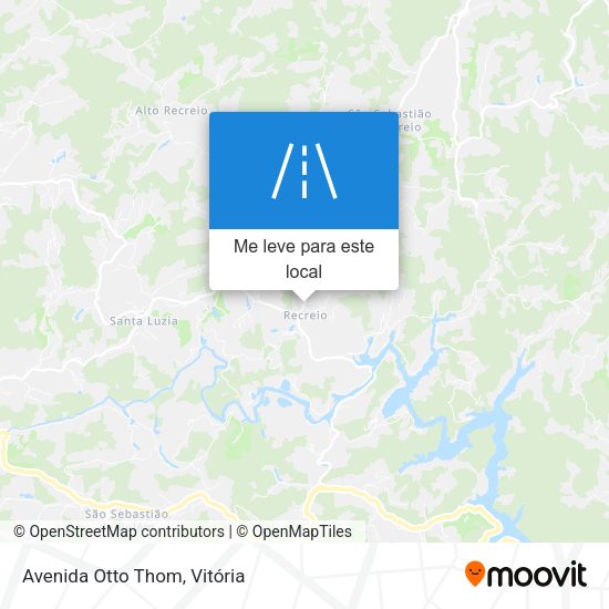 Avenida Otto Thom mapa