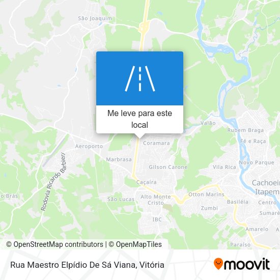 Rua Maestro Elpídio De Sá Viana mapa
