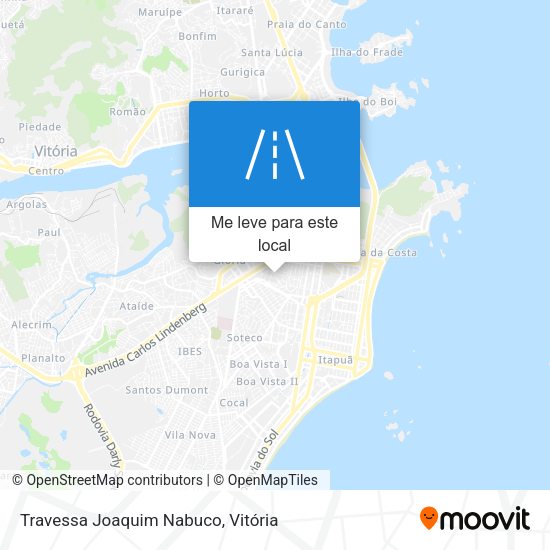 Travessa Joaquim Nabuco mapa