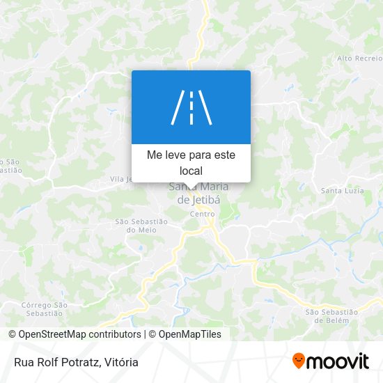 Rua Rolf Potratz mapa