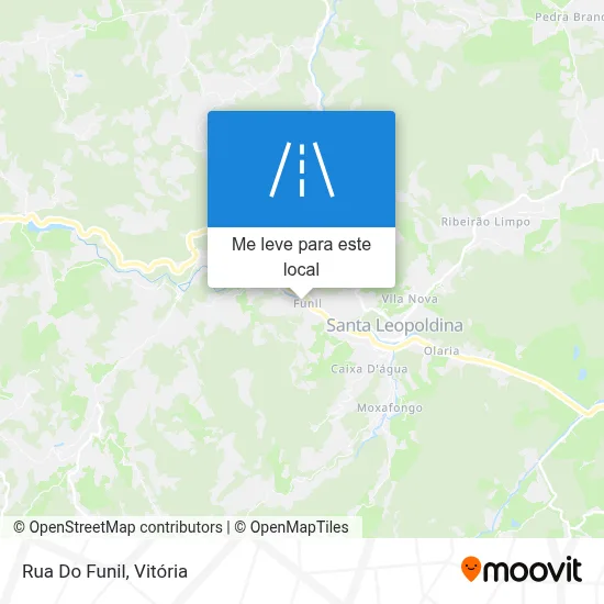 Rua Do Funil mapa