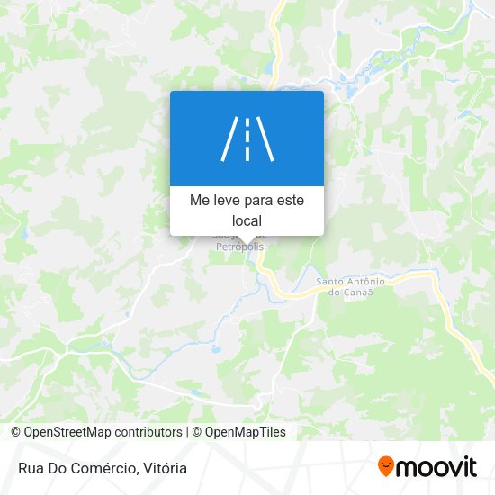 Rua Do Comércio mapa