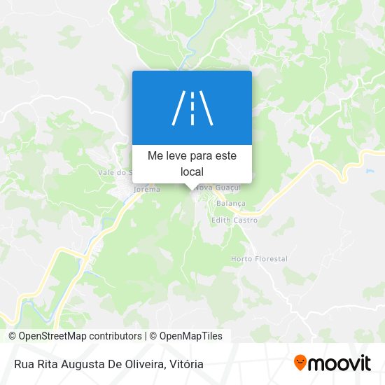 Rua Rita Augusta De Oliveira mapa