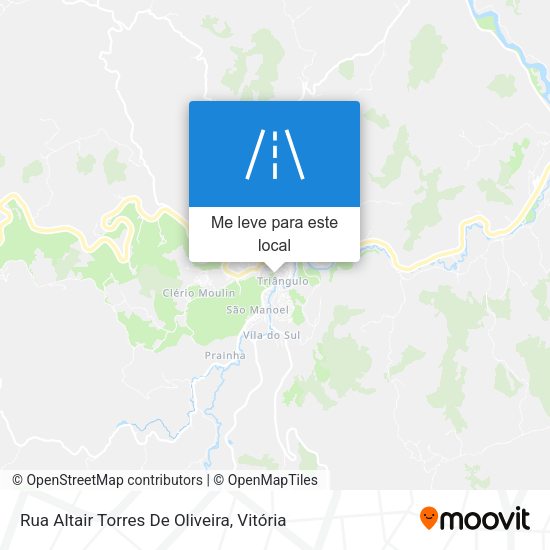Rua Altair Torres De Oliveira mapa