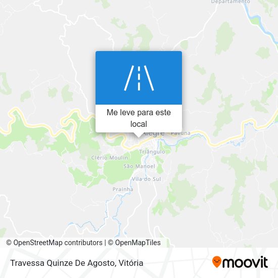 Travessa Quinze De Agosto mapa