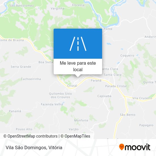 Vila São Domingos mapa