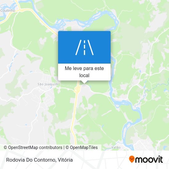 Rodovia Do Contorno mapa