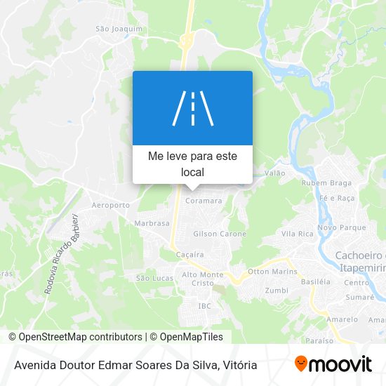 Avenida Doutor Edmar Soares Da Silva mapa