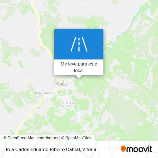 Rua Carlos Eduardo Ribeiro Cabral mapa