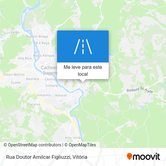 Rua Doutor Amilcar Figliuzzi mapa