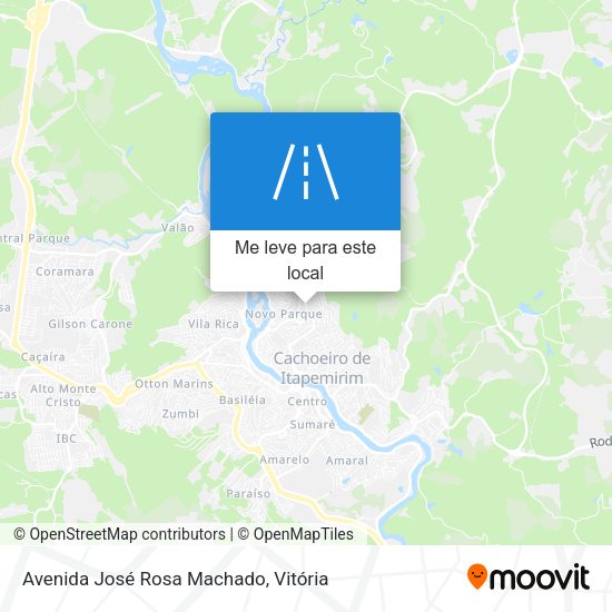 Avenida José Rosa Machado mapa