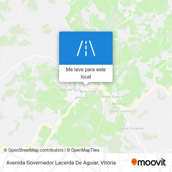 Avenida Governador Lacerda De Aguiar mapa