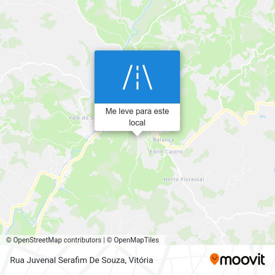 Rua Juvenal Serafim De Souza mapa