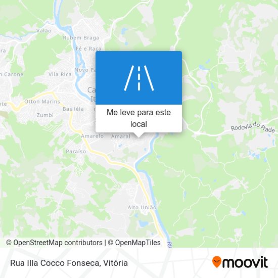 Rua Illa Cocco Fonseca mapa