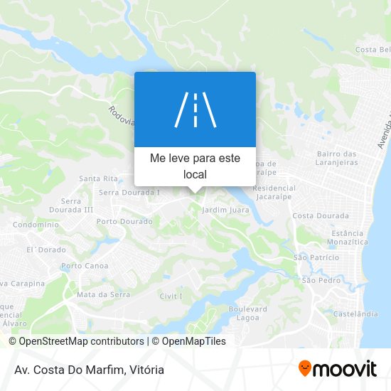 Av. Costa Do Marfim mapa