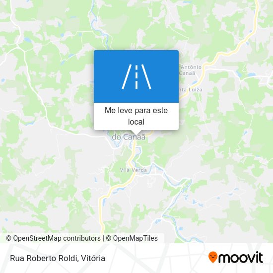 Rua Roberto Roldi mapa