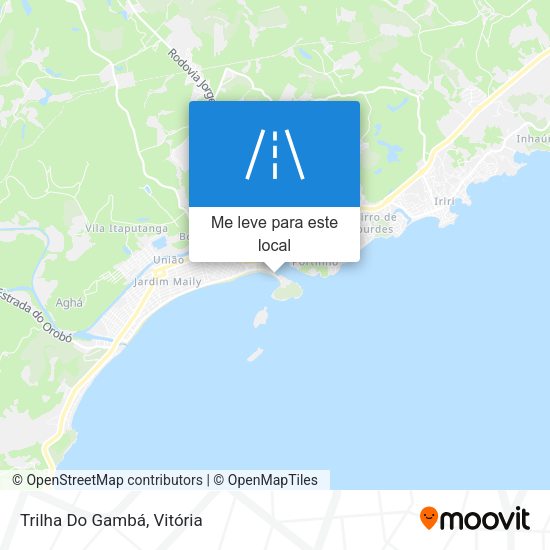 Trilha Do Gambá mapa
