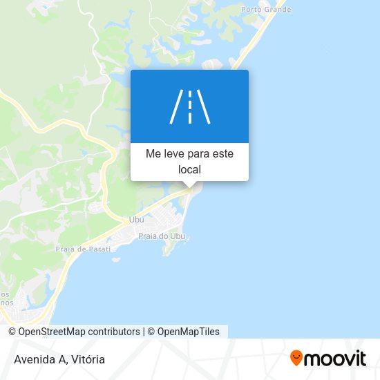 Avenida A mapa