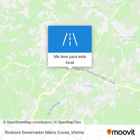 Rodovia Governador Mário Covas mapa